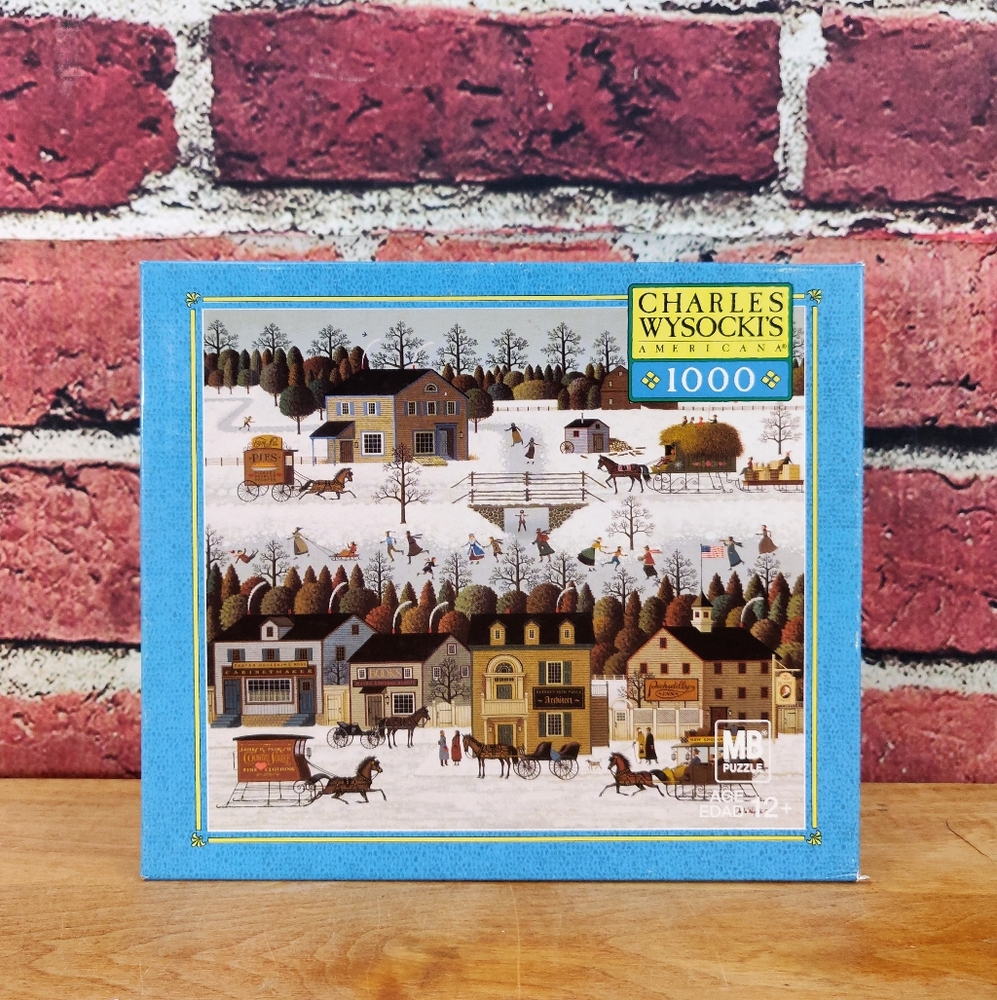 Charles Wysocki, Windjammer Canal, 1000 Piece Puzzle, New